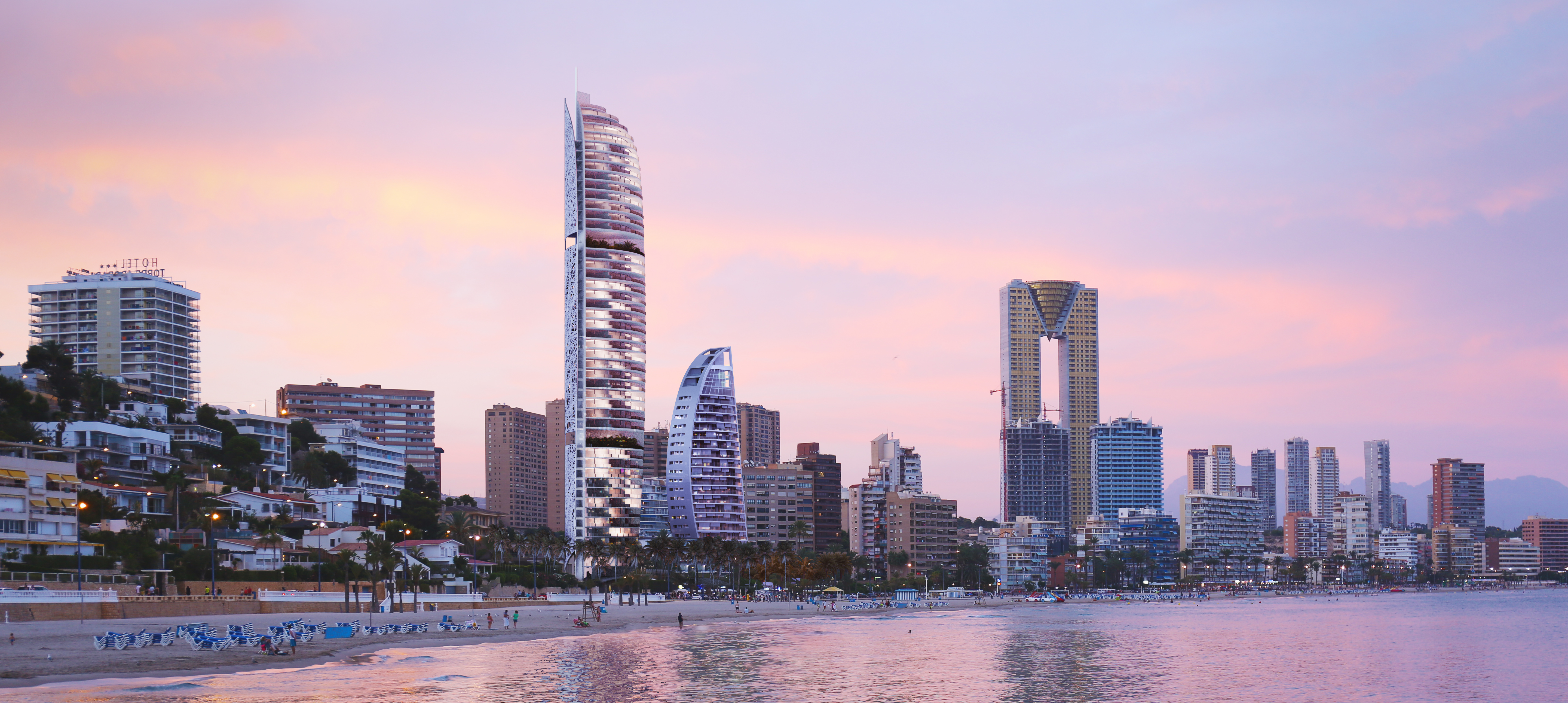 Gran Delfin panoramic view